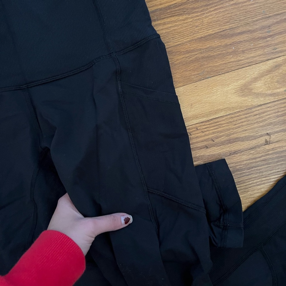 Lululemon Mesh Panel Leggings